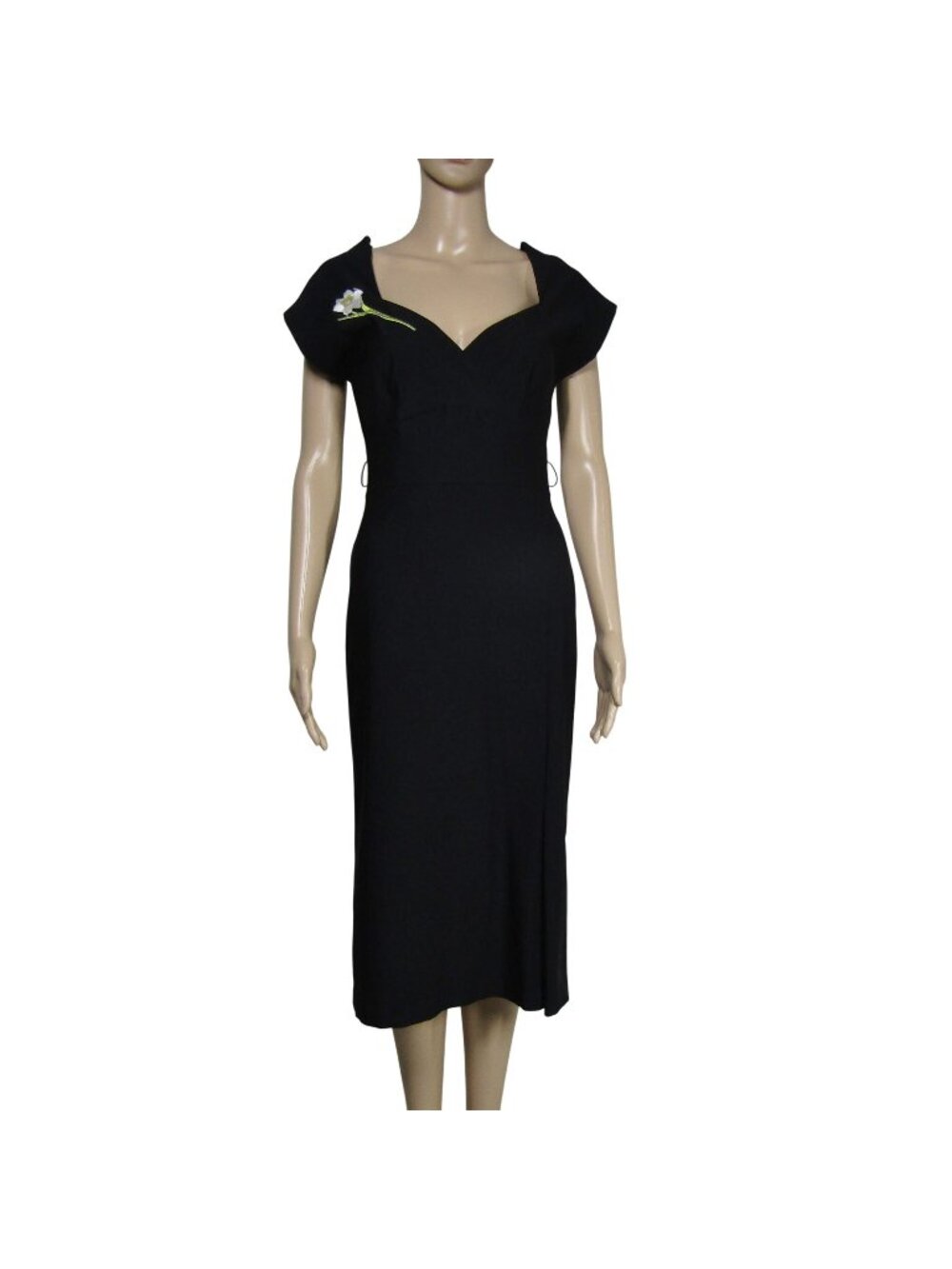 STOP STARING! Pinup Rockabilly Bombshell Vixen Wiggle Old Hollywood Dress S